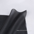 Dry cleanable twill weave woven lining and interlining